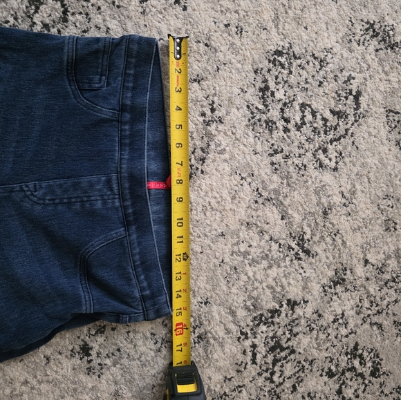 SPANX Denim Leggings Womens Size m Dark wash - Picture 8 of 8